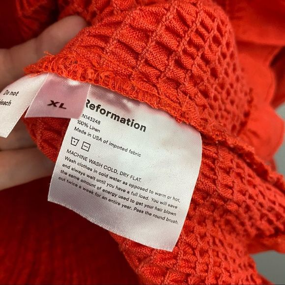 Reformation • Hilary Smocked Dress - Picture 4 of 7